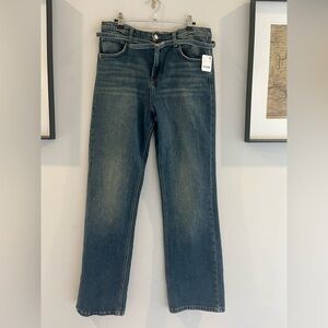 NWT//We the Free//Free People straight leg denim Jeans
